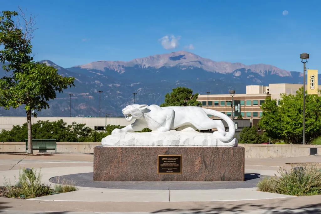 Marble Statue of Mountain Lion